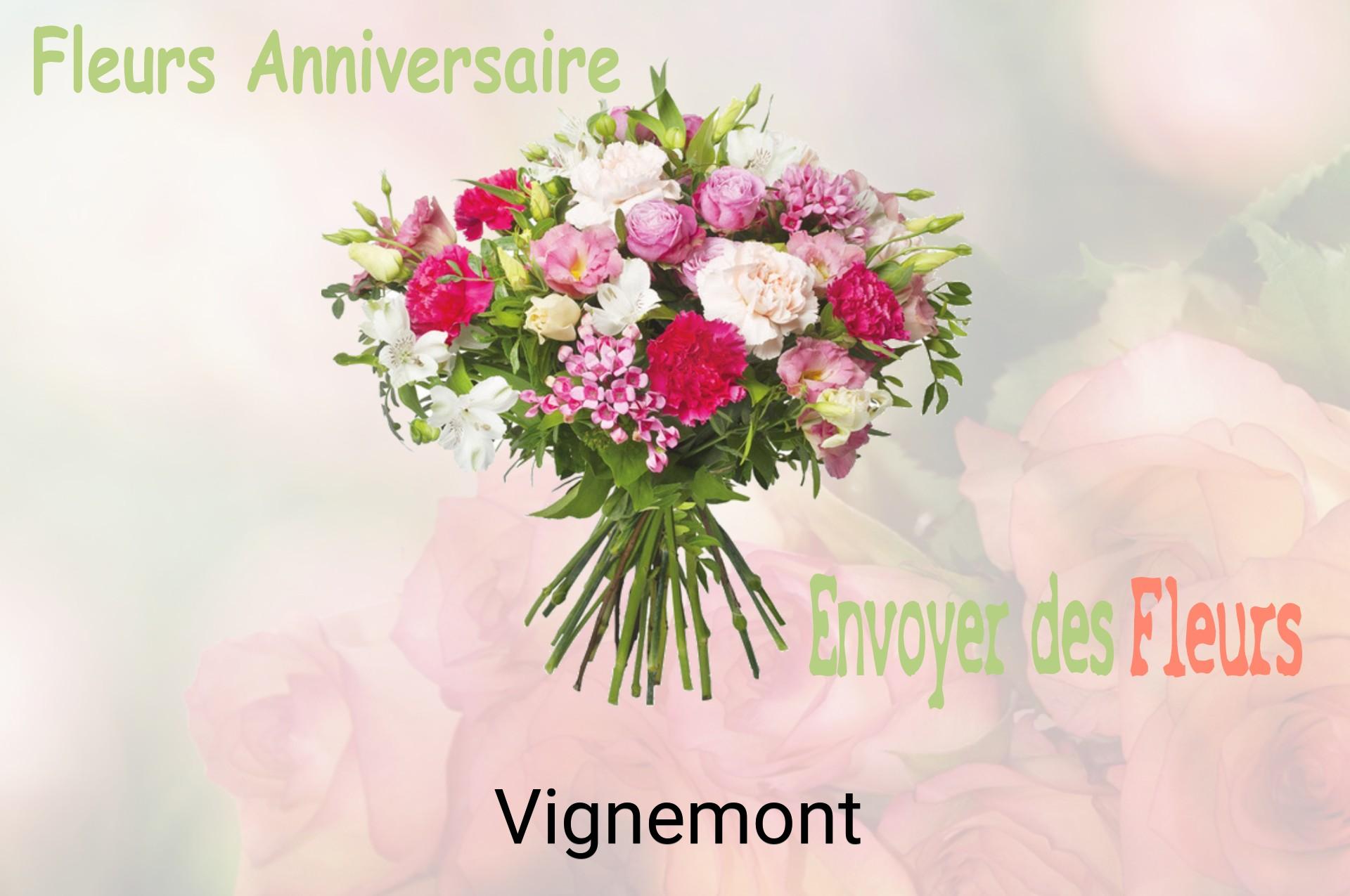 Bouquet de fleurs d’anniversaire livré à Vignemont